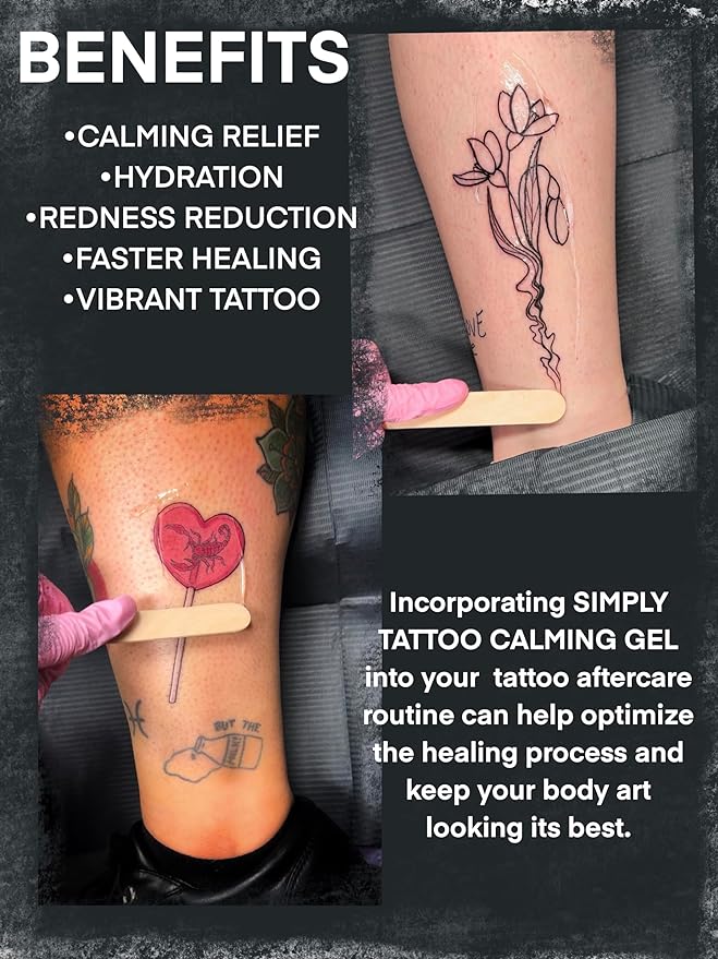 Soothing Gel and Moisturizer for New(Fresh) Tattoo 100ML/3.4FL.OZ